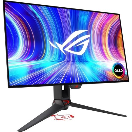 ASUS ROG Swift OLED PG27AQDM 26.5" 2K Monitor - Stunning 2560 x 1440 Resolution, 240Hz Refresh Rate, and Pivot Design for Ultima